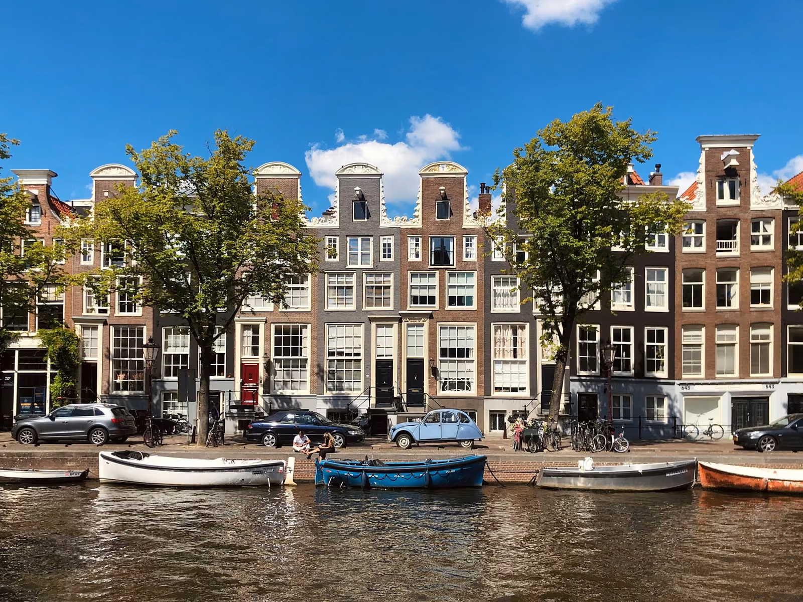 Amsterdam canal houses