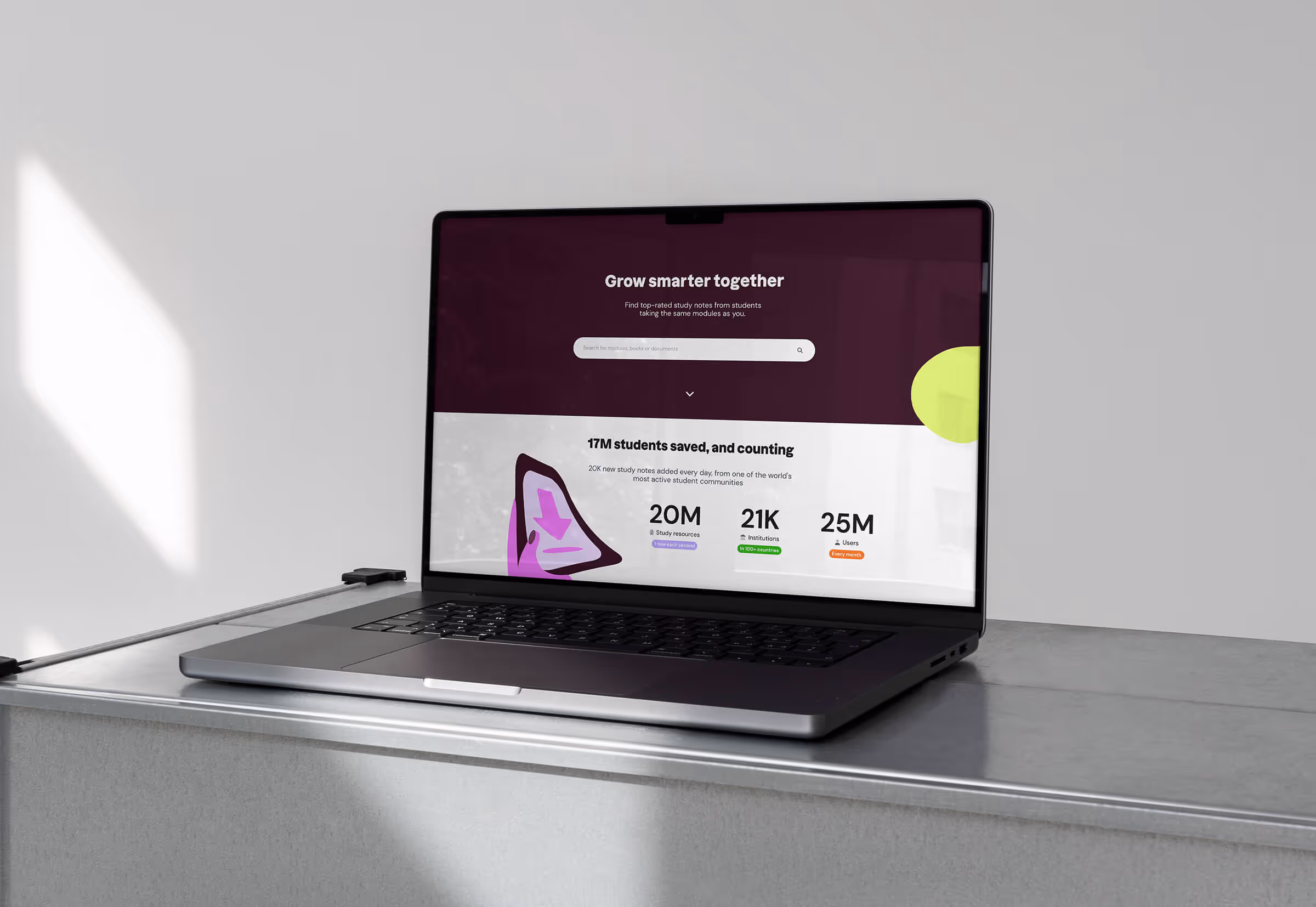 Studeersnel product screens